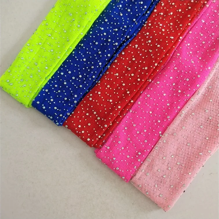 Новинка 2020 модные сетчатые колготки Стразы для девочек с блестками и узором в