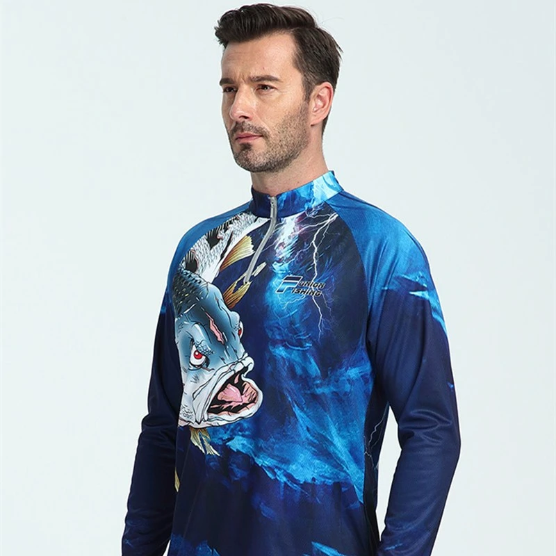 Униформа для рыбалки летняя одежда с защитой от УФ лучей быстросохнущая дышащая