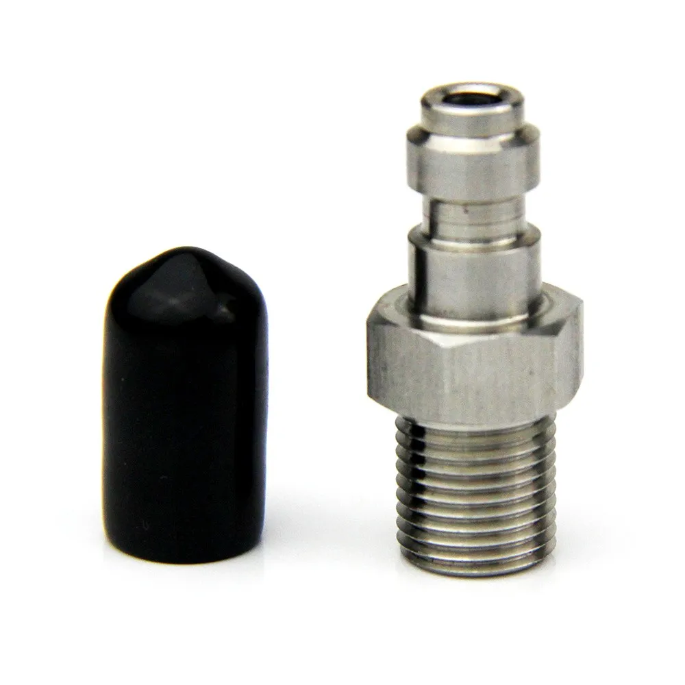 QD Male M10X1 & BSPP1/8 NPT1/8 Пейнтбол PCP зарядка заполняющий фитинг 8 мм медь быстрое