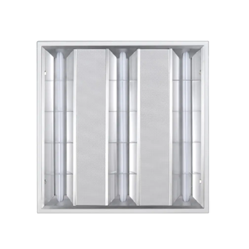 Светодиодный потолочный светильник из нержавеющей стали 600*600 отражатель для