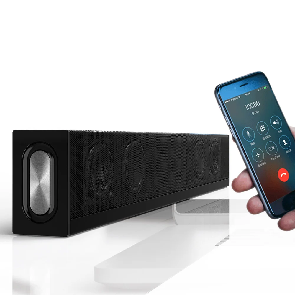 Высококачественная звуковая bluetooth колонка карта памяти TF Беспроводная