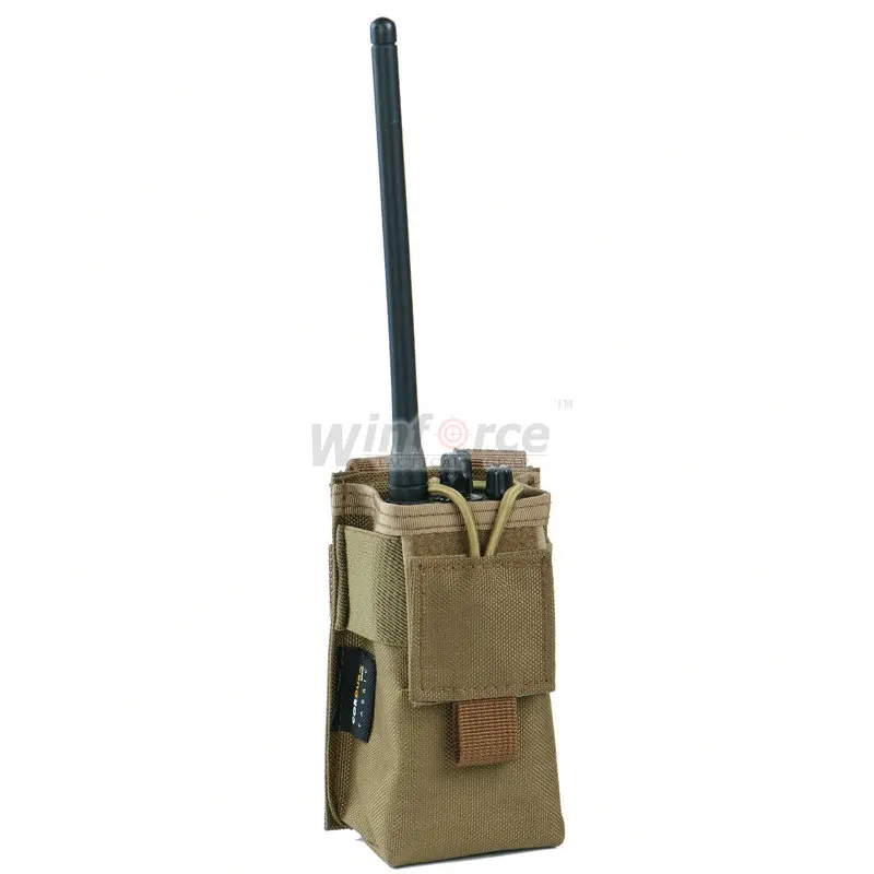 Ремень для тактического снаряжения WINFORCE/WU-17 короткая сумка радио MOLLE/100%