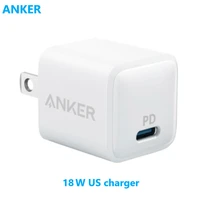 anker powerport pd nano 18w travel wall charger a2716j21 white usb c charger for samsung and 1211 pixel 43 ipad pro