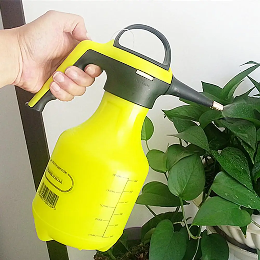 2L опрыскиватель ручной полива растений чайник из безопасной Давление Лейка