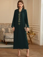 kaftan moroccan dubai abaya 2021 turkey abayas for women muslim fashion european islam clothing caftan dress robe djellaba femme