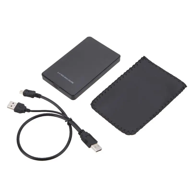 2 5 дюймов Usb 0 IDE/SATA Корпус внешнего жесткого диска чехол Портативный USB2.0 для