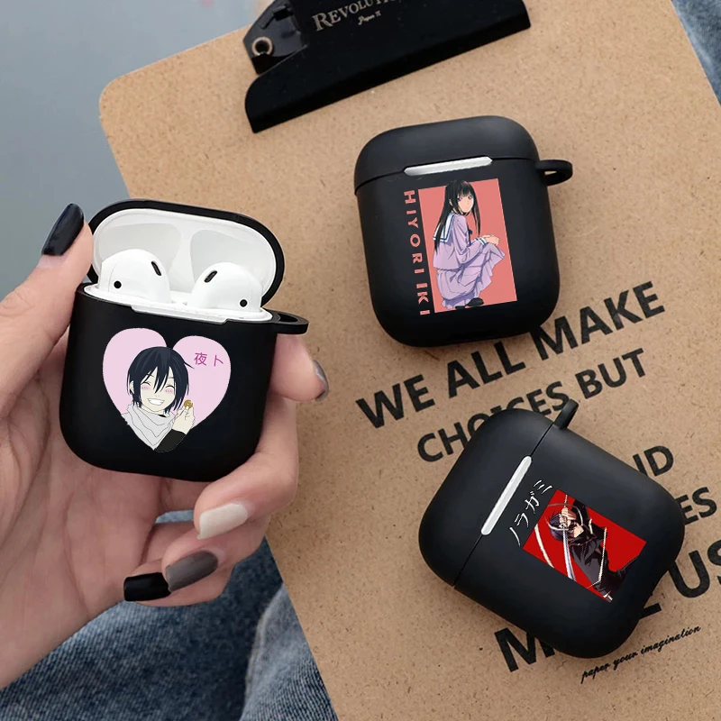 Чехол Yato Noragami для японского аниме Art Airpods защитный чехол планшетов черный |