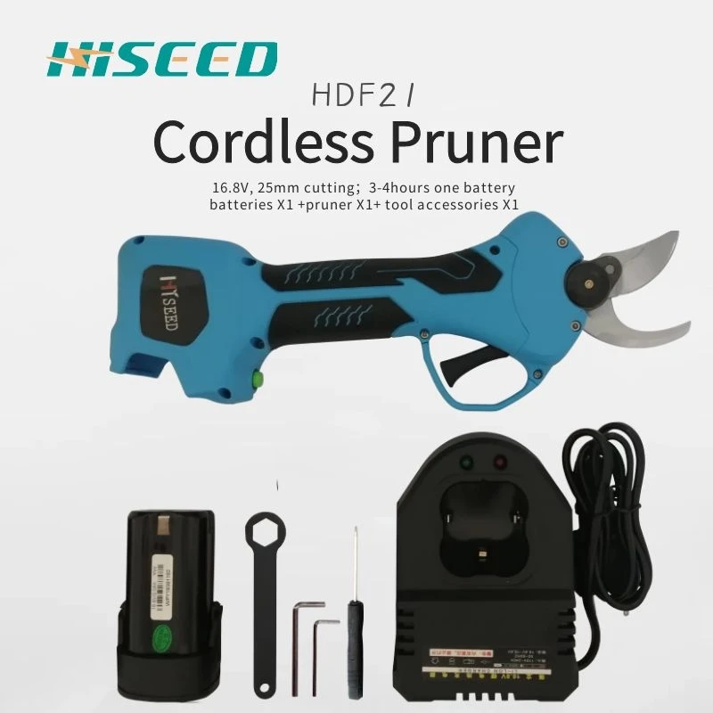 HISEED Батарея секаторами аккумуляторные электрические с 2 блок резервного