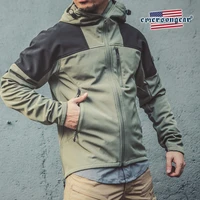 emersongear blue label fleece thermal mens jackets triple tech warm tactical jacket winter coat waterproof windproof stretched