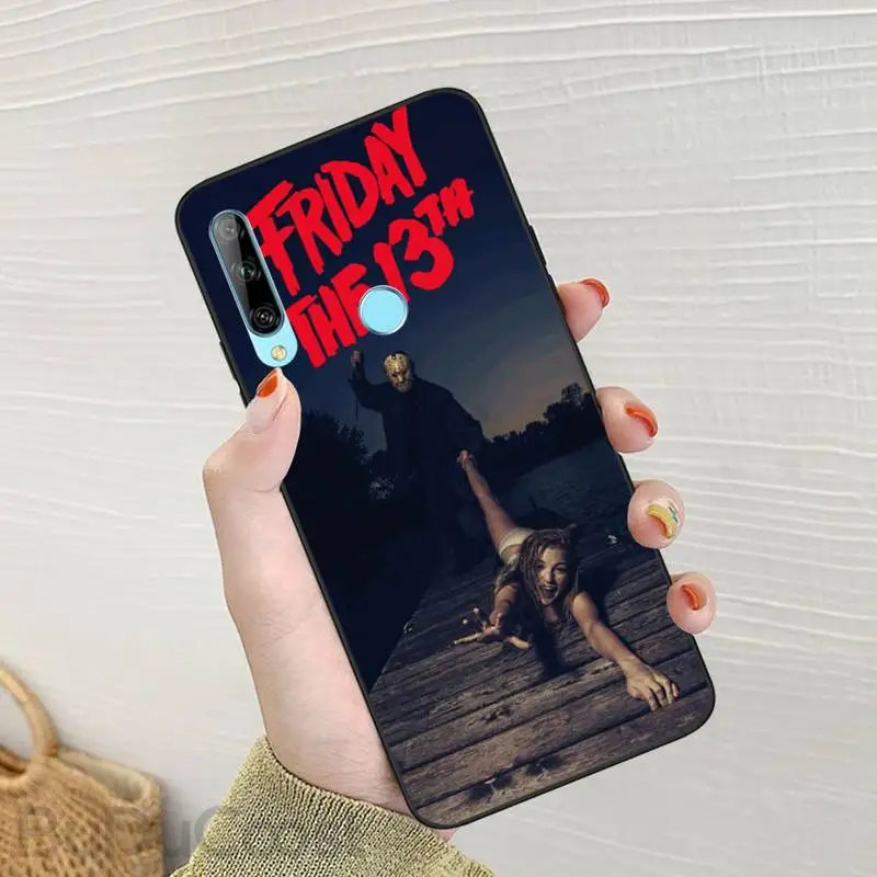 

Riccu Friday the 13th Phone Case For Huawei Enjoy 7S 8 9E 7 8 9 10plus NOVA 6-5G 7 Pro se