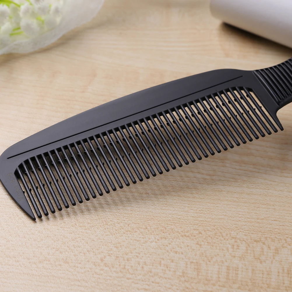 Антистатическая 3D Расческа для стрижки волос из углеродного волокна 1 шт.