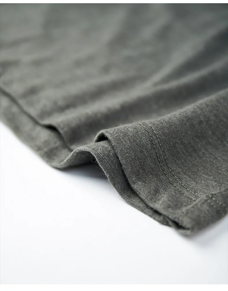 Мужская футболка с принтом осенняя хлопковая длинным рукавом серая зеленая |