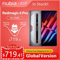 new global version nubia red magic 6 pro gaming smartphone 6 8 amoled snapdragon 888 octa core 30w fast charge redmagic 6 pro