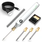 Оловянный паяльник 8 Вт, 5 В с регулятором, комплект проводной паяльной стойки, USB-паяльник, Электрический паяльник