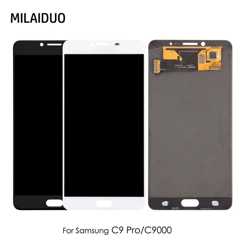 AMOLED/TFT ЖК-дисплей для SAMSUNG Galaxy C9 Pro дисплей сенсорный экран дигитайзер ЖК-дисплей для SAMSUNG C9 C9000 сборка Замена 5,5/6,0
