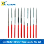 Набор иголок Dremel 3x140 мм 5x180 мм 10 шт. для металла, стекла, камня, ювелира, Алмазная резьба, ремесленные инструменты, ручная пилочка