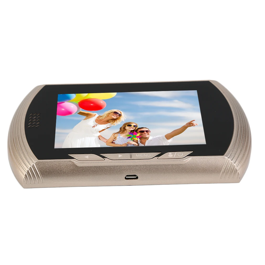 

Easy-To-View & Auto Shut-Off Non-Permanent Installation Digital Door Viewer Camera Lcd Security Viewer For Home & Office