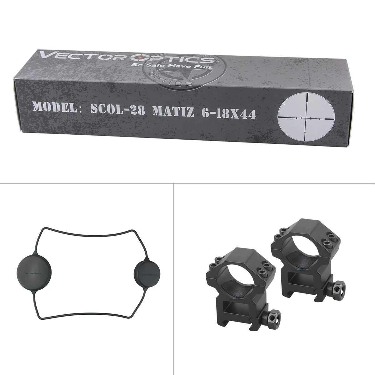 Vector Optics Matiz 6 18x44 1 дюймовый прицел для охотничьей винтовки Varmint Vamint объектив