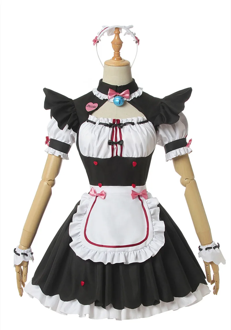Милое Платье некопара для косплея платье женщин и девушек с шоколадом ванилью