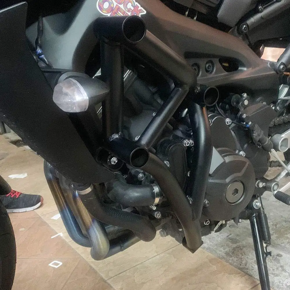 MTKRACING для MT-09 FZ-09 MT09 FZ09 14-19 2015 2016 2017 2018 аксессуары мотоциклов бампер двигателя
