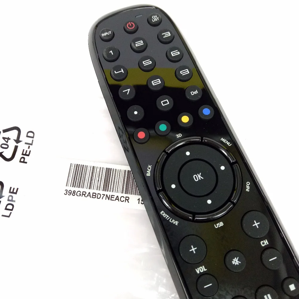 Оригинальный пульт дистанционного управления для AOC LCD TV Remote Control ler захват 398d7neacr