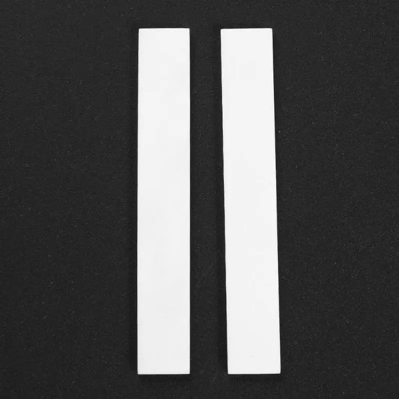 2 шт./упак. гитары нижний порожек пустой кость буйвола гитарная струна мост Blanks