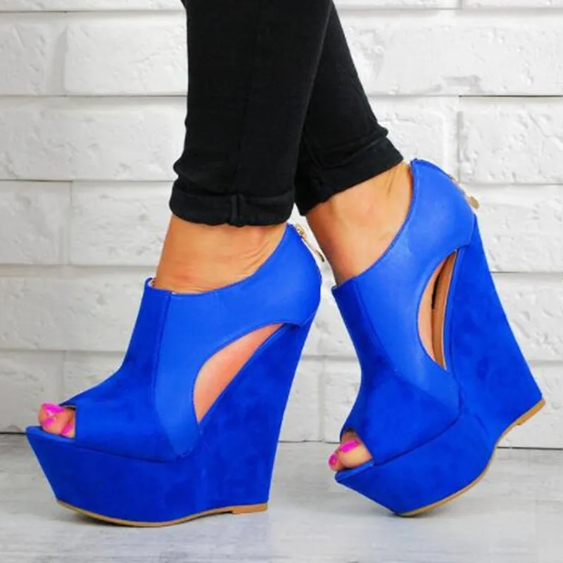 

SHOFOO shoes.Fashion women's sandals. About 14.5 cm high heel sandals. Fashion casual shoes. Wedges heel sandals. SIZE:34-45