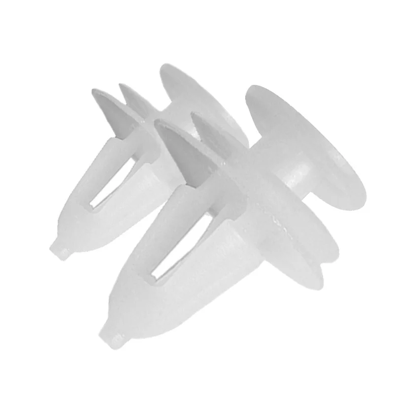 Автомобильные белые пластиковые заклепки фиксаторы для дверей Volkswagen BMW E46 E39 Mini