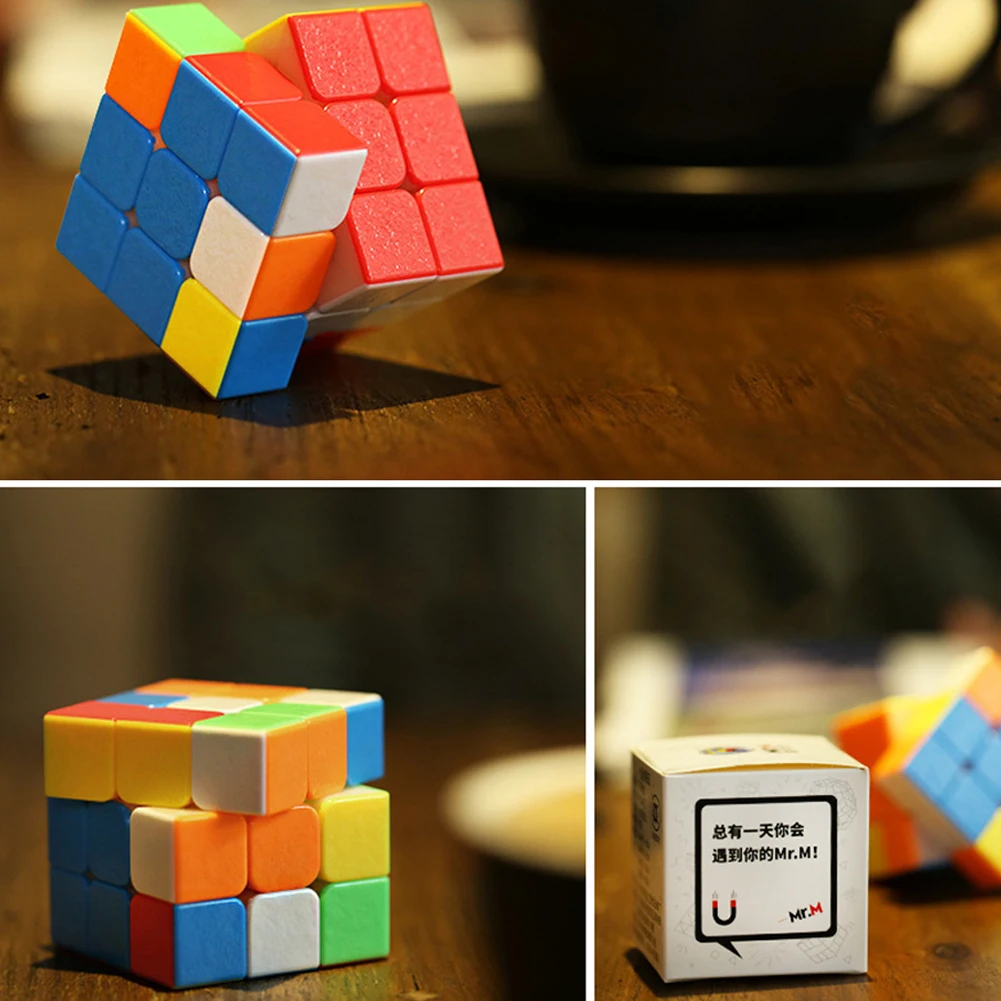 Магический куб SHENGSHOU 3x3x3 магнитный скоростной Классические игрушки для детей