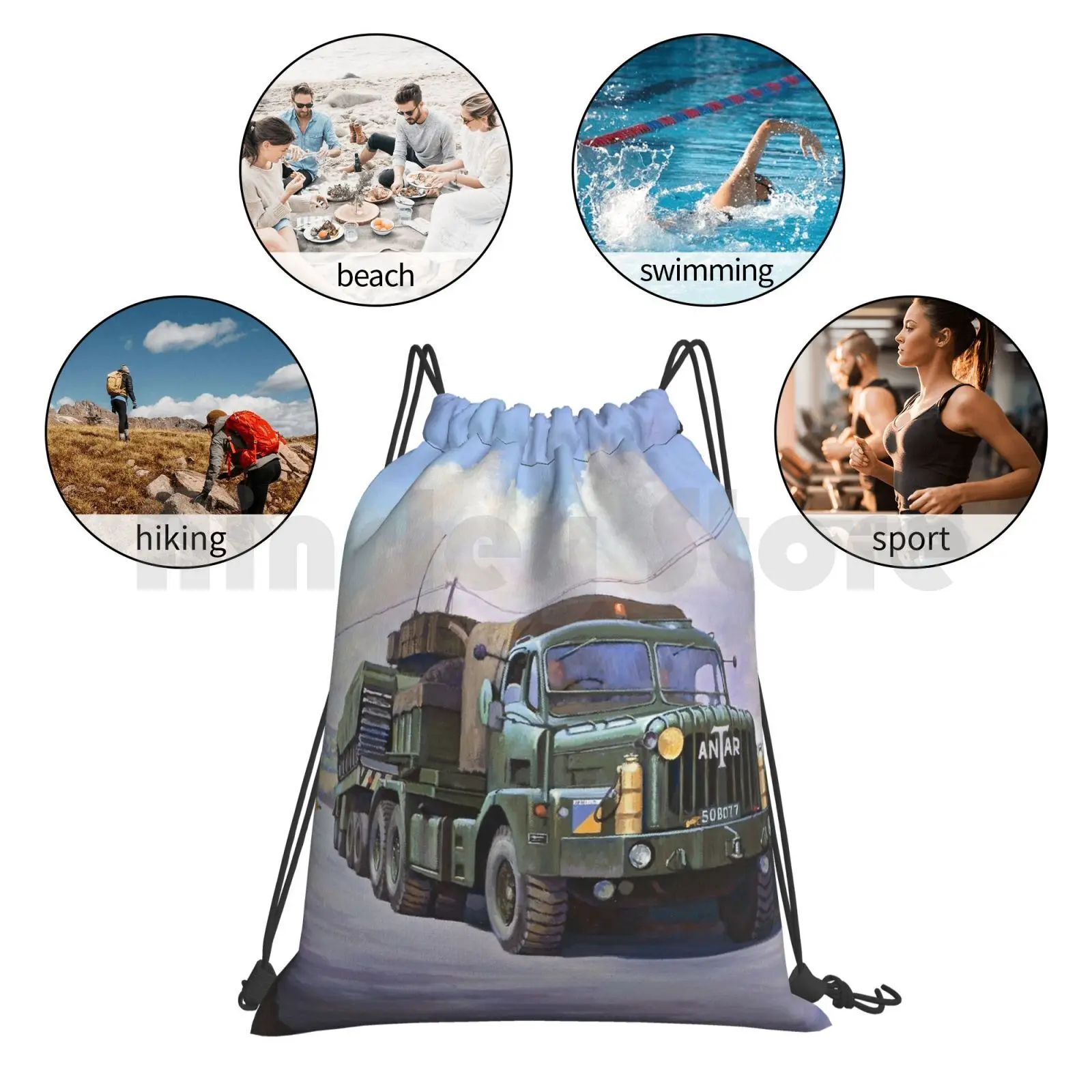 Рюкзак на шнурке Thornycroft Anta сумка для верховой езды альпинизма тренажерного зала