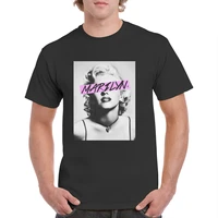 100 cotton marilyn monroe tops t shirt unisex retro trending popular 90s graphics t shirt femaleman