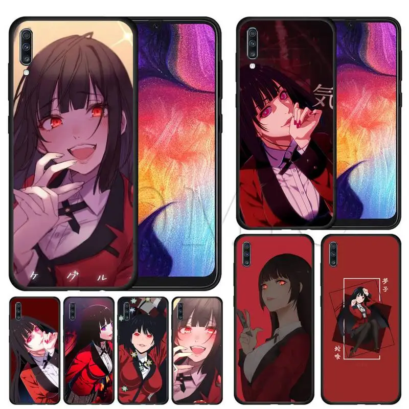 

Crazy Excitement Manga Kakegurui Phone Case For Samsung S6 S7 Edge S8 S9 S10 S10E S20 S21 Plus Cover Fundas Coque