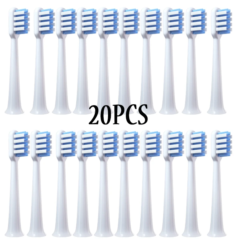 

Wholesale 20-50pcs/Set Replacement Brush Heads For DR. BEI C1 Oral Care Soft Vacuum Brush Installation Nozzle Testa di spazzola