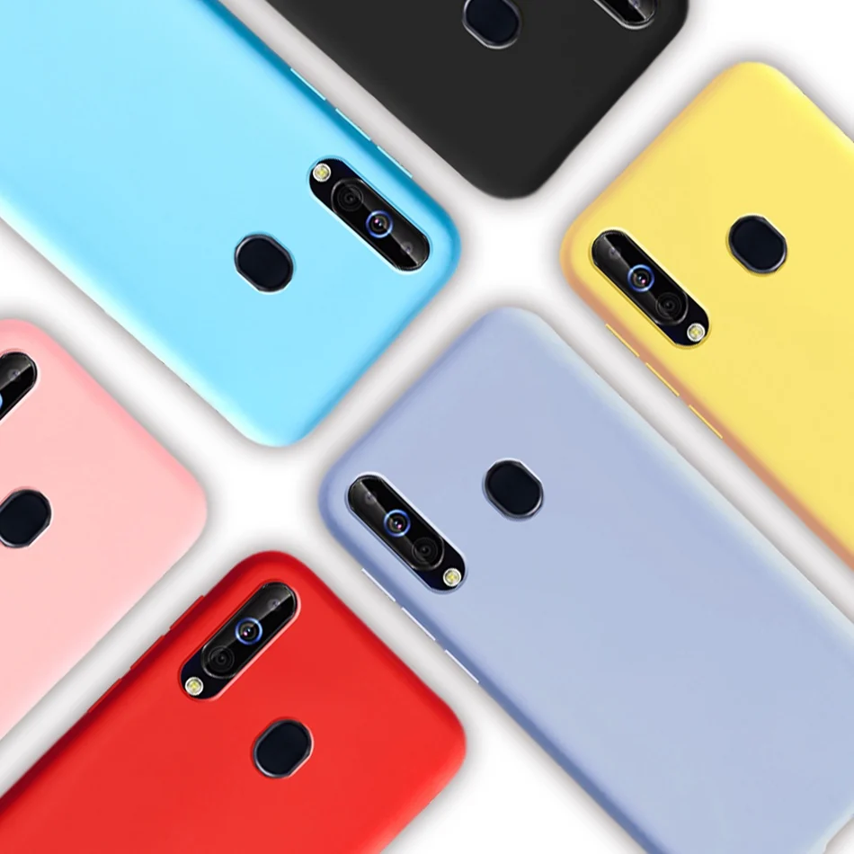 Чехол для Samsung Galaxy A60 мягкий силиконовый тонкий чехол 2019 SM-A6060 A606 A606F - купить по