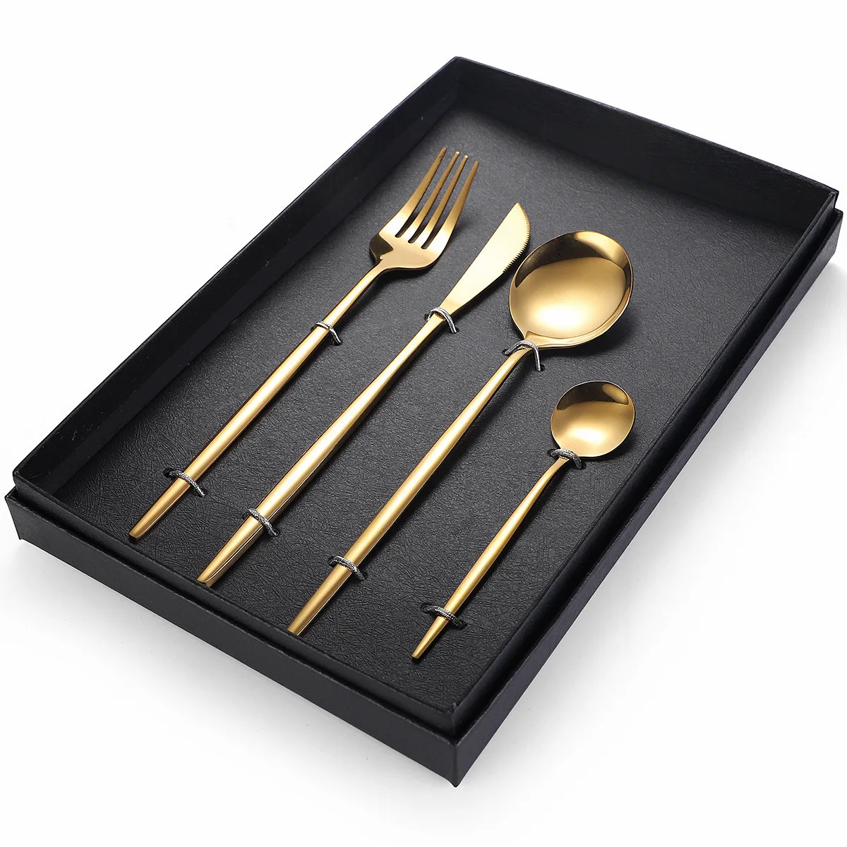 

Steel Knives Spoons of Dinnerware Cutlery Western Box Cutlery Forks Set Set Case Dinner Sets Set for Flatware Cutlery