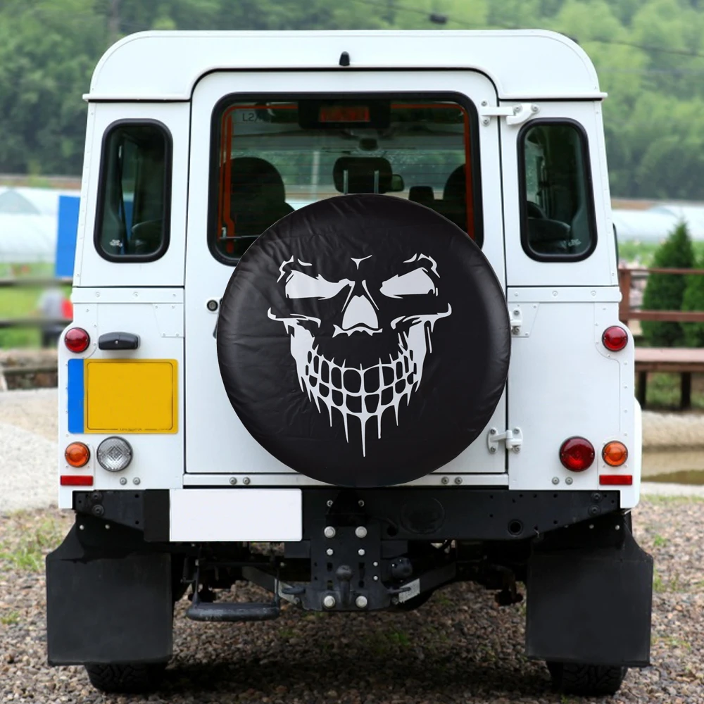 

14" 15" 16" 17" PVC Leather Spare Tire Cover Case Bag Pouch Protector For Toytoa RAV4 FJ Cruiser Land Cruiser Hilux Surf Prado