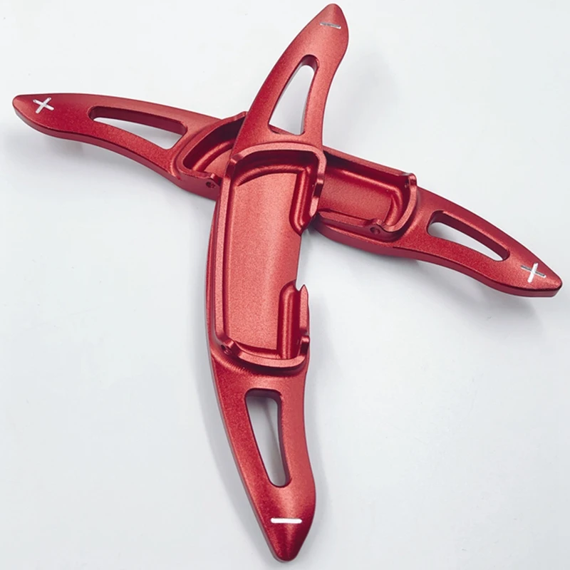 Aluminum Steering Wheel Paddle Shifter Extensions Covers 2 Pieces(Red) for Mazda 3 6 Axela Atenza CX-3 CX-5 MX-5 CX-9 | Автомобили и