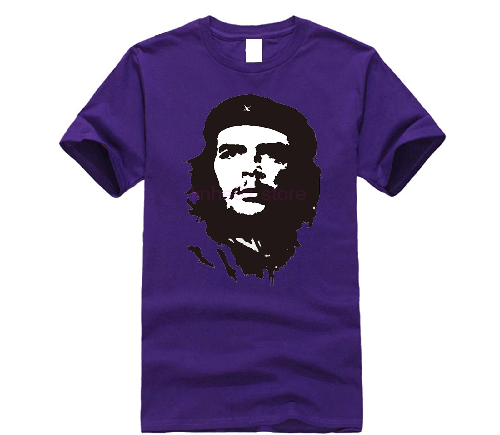 Модная мужская футболка Che Guevara с коротким рукавом из 100% хлопка принтом Ernesto