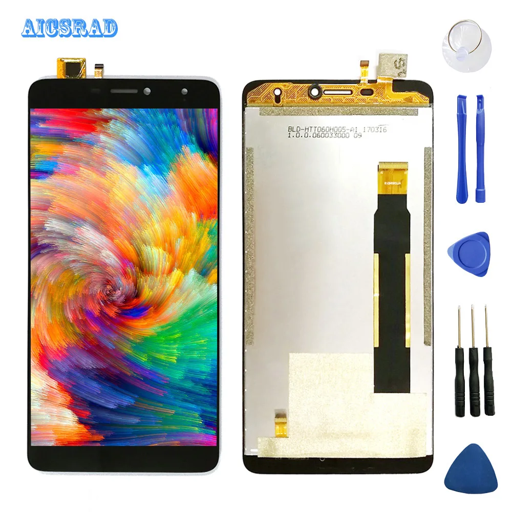 AICSRAD x7pro Для doogee x7 pro ЖК-дисплей + кодирующий преобразователь сенсорного экрана в