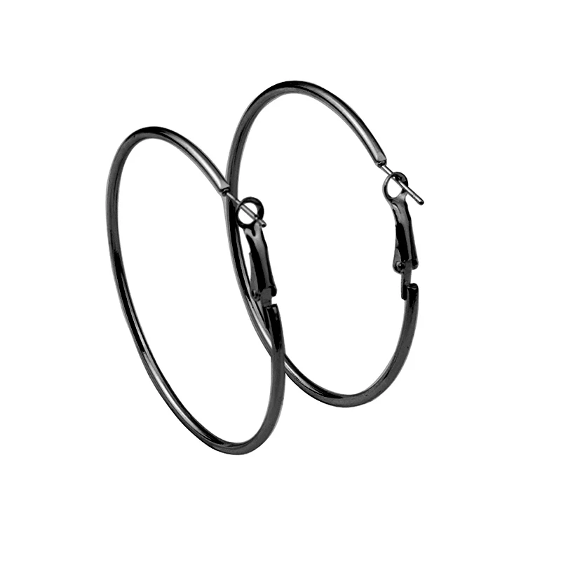 JXXGS женские серьги-кольца модные Преувеличенные Круглые сексуальные пирсинг