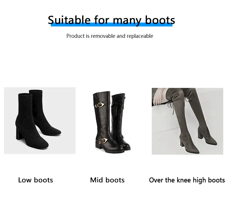 

Boots Anti-tube Artifact Magic Tape Straps High Boots Fixed Strap Anti-knee Strap