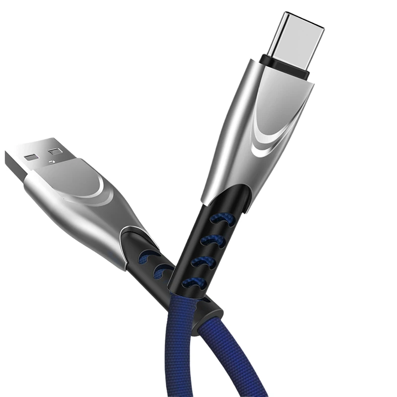 

USB Cable 5A Fast Charger Aluminum Alloy Data Sync Charging for Iphone XR Xs Max 8 8Plus 7 7Plus 6 6s 6s Plus 5 5s SE HUAWEI