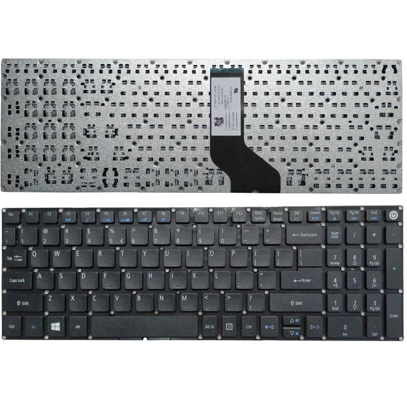 Новая клавиатура для ноутбука US Acer Aspire V3-574 V3-574G V3-574T V3-574TG V3-575 V3-575G V3-575T V3-575TG K50-10 |