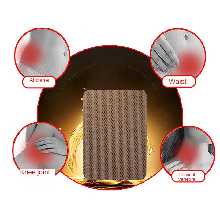 

12 pcs Moxa leaf moxibustion sticker,cervical pain and pain navel dysmenorrhea warm body moxa stick warm moxibustion paste