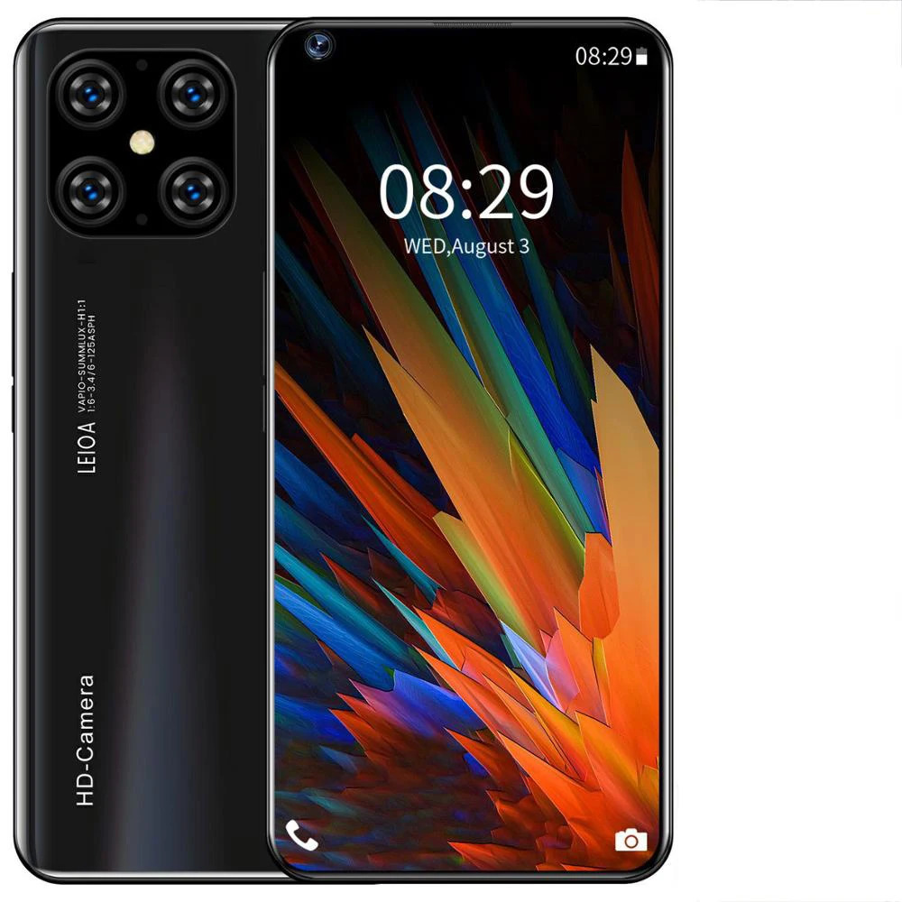 

Global Version 7.2" FDH Mobile Phone 12 512GB 10Core 5000MAH 32MP Camera Android 10 OS Smartphone Face Unlock Google Play