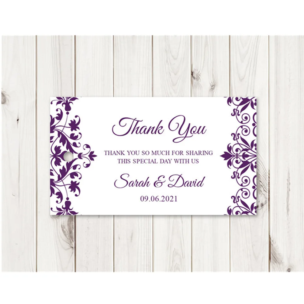 Классическая бирка для свадебных сувениров на заказ бирки Собор свадебного душа