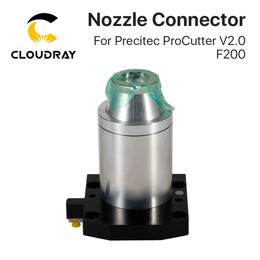 Cloudray Nozzle Connector F200 Nozzle Holder Ceramic Holder for OEM Precitec ECO ProCutter 2.0 Laser Head