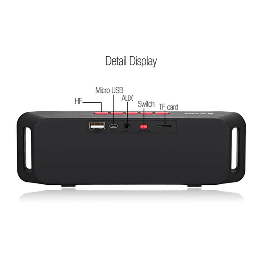 

SC208 Wireless Bluetooth Speaker Computer Mini Dual Speaker Portable Small Stereo Car Subwoofer Support Bluetooth Hot Selling