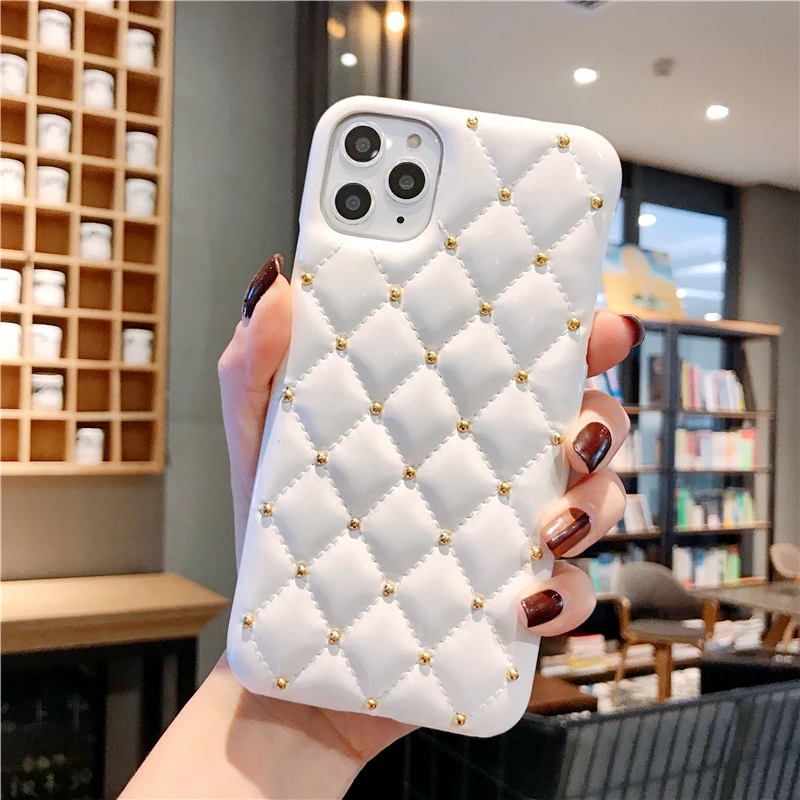 White Beyour маленький ароматный Гладкий кожаный чехол для телефона для iPhone 11 Pro X Xr Xs Max 8 7 6 6s Plus роскошный чехол-накладка - Цвет: White