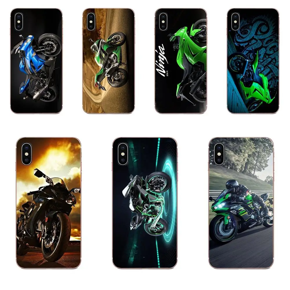 Спортивный Мотоцикл Kawasaki Ninja Zx R для Huawei Honor Mate Nova Note 20 20s 30 5 5I 5T 6 7I 7C 8A 8X 9X 10 Pro Lite